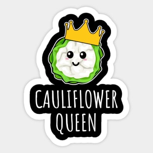 Cauliflower Queen Sticker